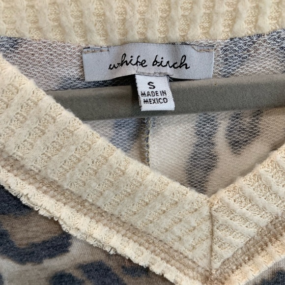 White Birch Leopard Long Sleeve - Picture 3 of 4
